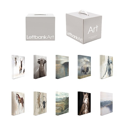 8 x 8 Animal  / Landscape Finish Box (Finish Sample)